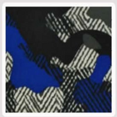 Geometric knit knitted fabric swatch from the Hippo Knitting archive